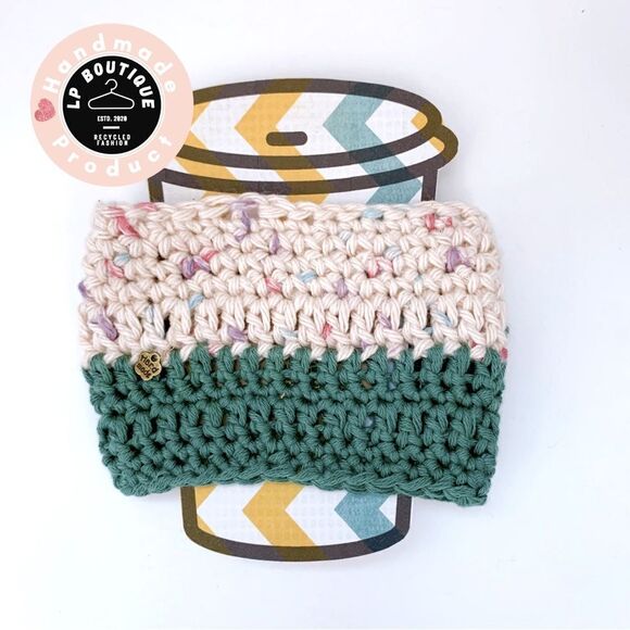 🧶 100% Cotton Cup Cozy - Picture 1 of 4